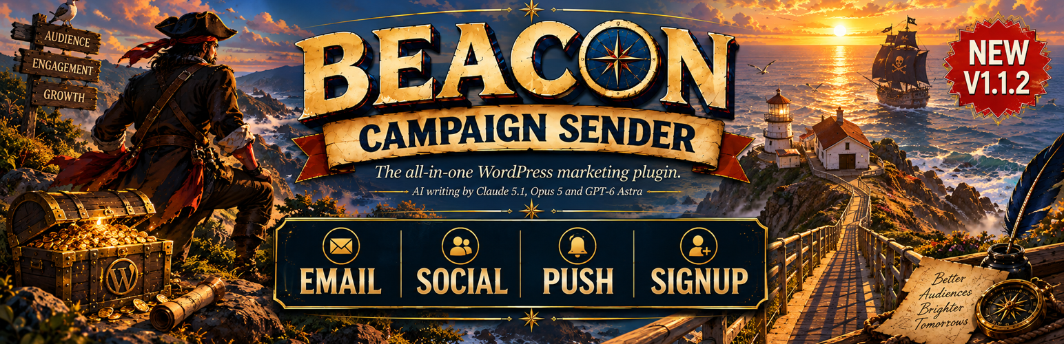 WordPress 外掛 Beacon Campaign Sender 的封面圖片