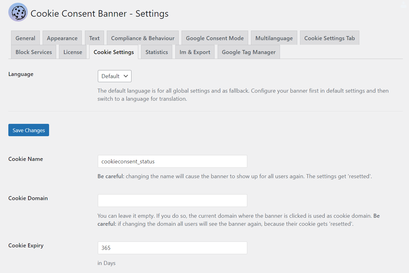 Beautiful Cookie Consent Banner