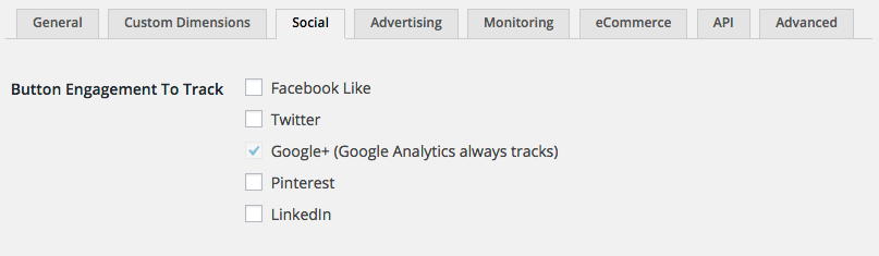 Social button engagement allows you to track things like Likes/Unlikes/Tweets/Shares right within your Google Analytics account.