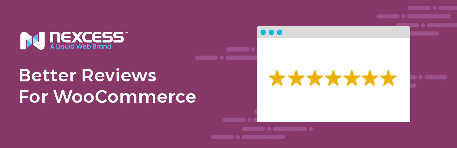 WordPress 外掛 Better Product Reviews For WooCommerce 的封面圖片。