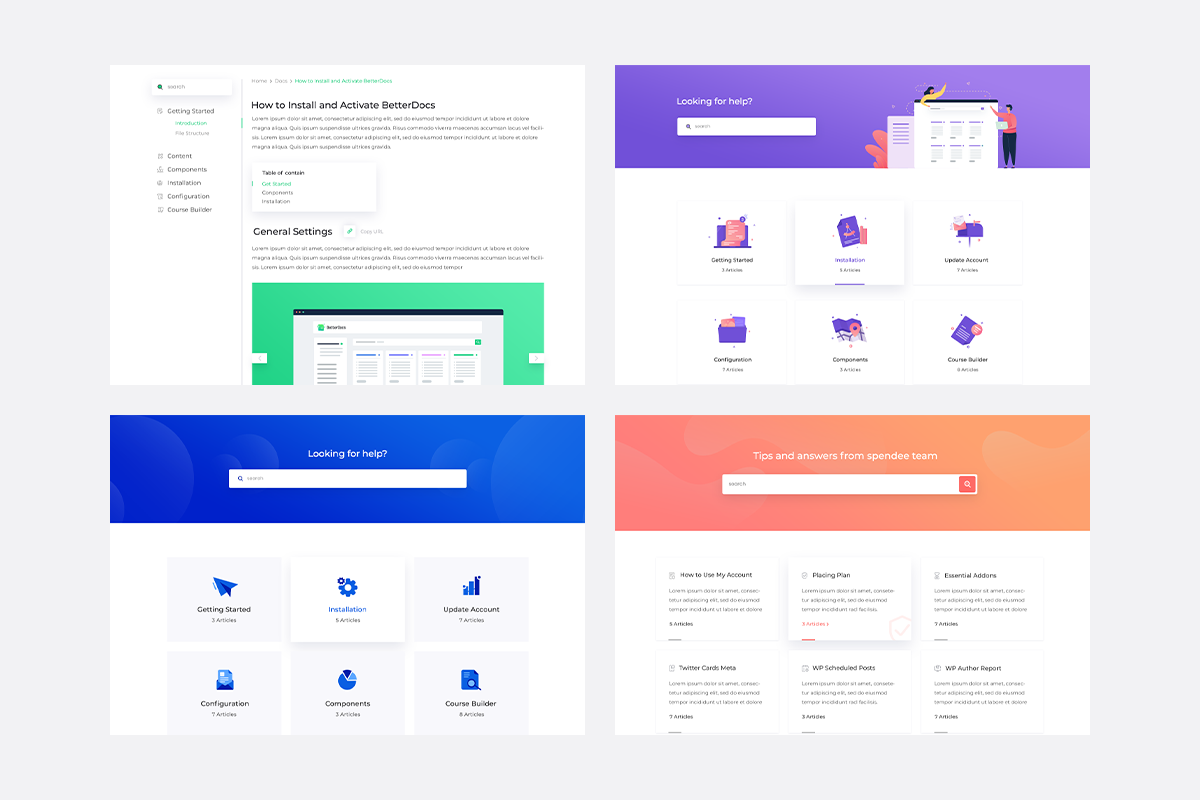 BetterDocs – O melhor plugin de documentação, perguntas frequentes e base de conhecimento com suporte de IA e resposta instantânea para Elementor e Gutenberg