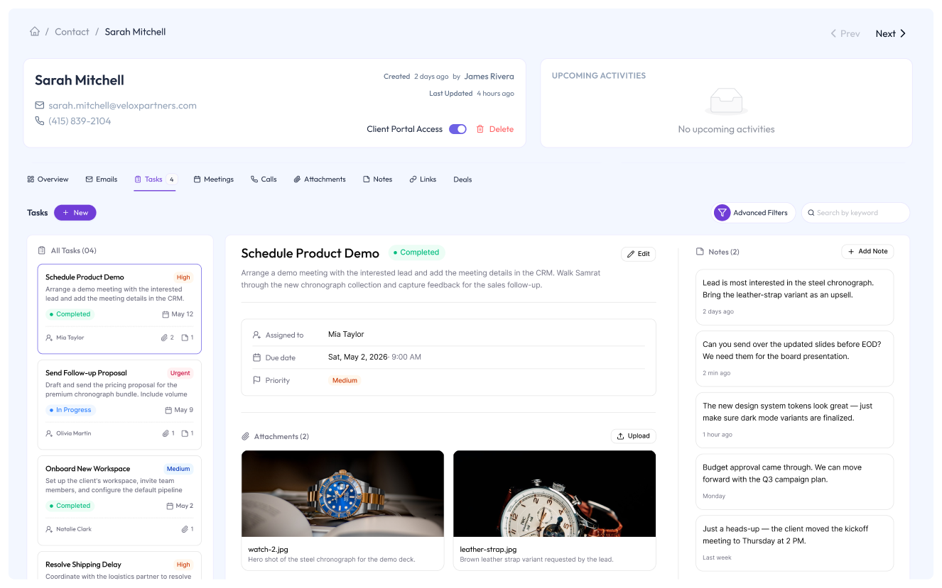 Bit CRM: Leads, Contacts, Deals &amp; Invoices