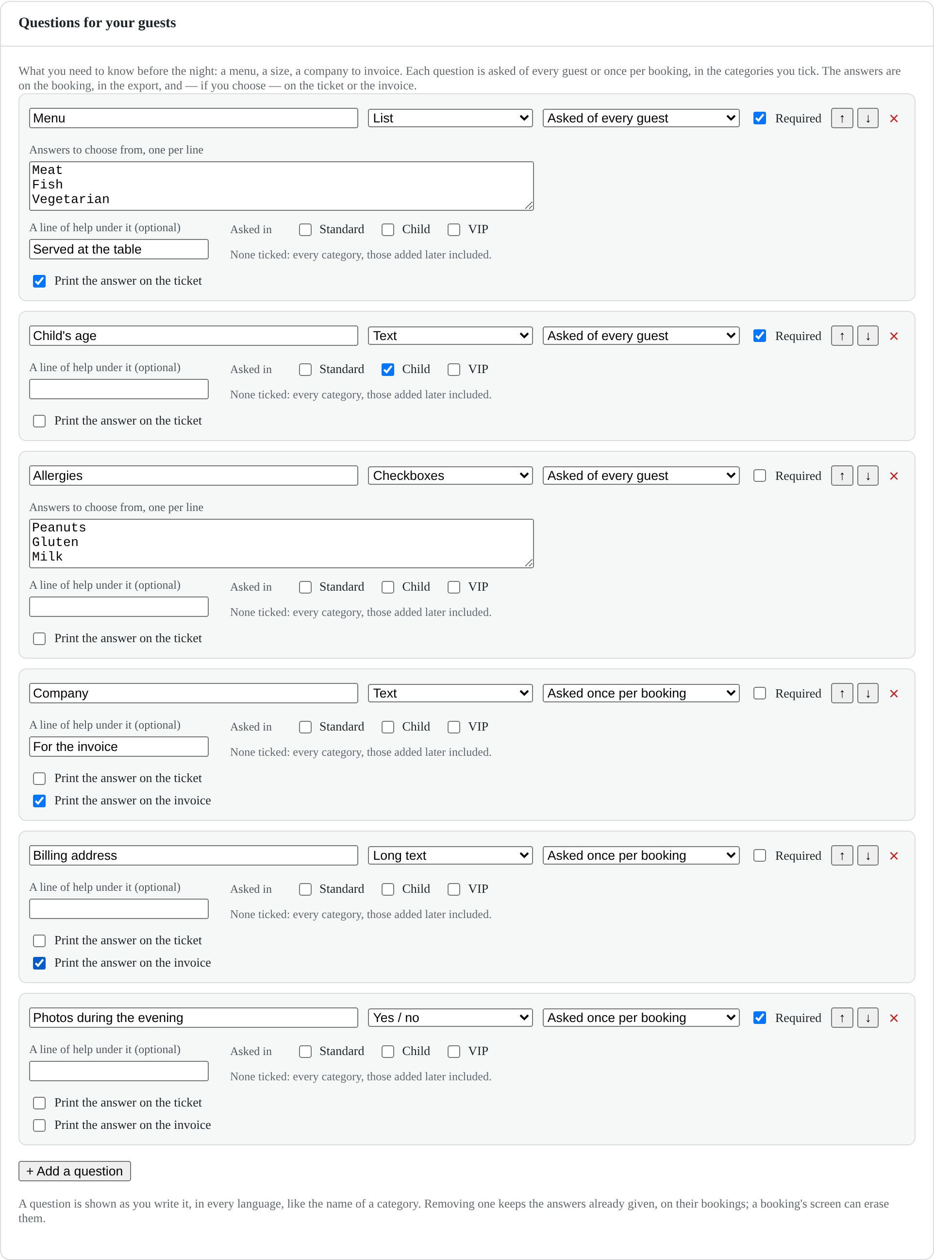 BitForgeNet Guest Tickets and Door Check-in