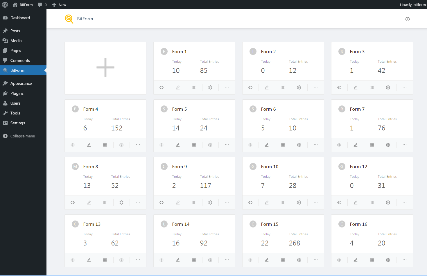 BitForm &#8211; Data management solution for WordPress