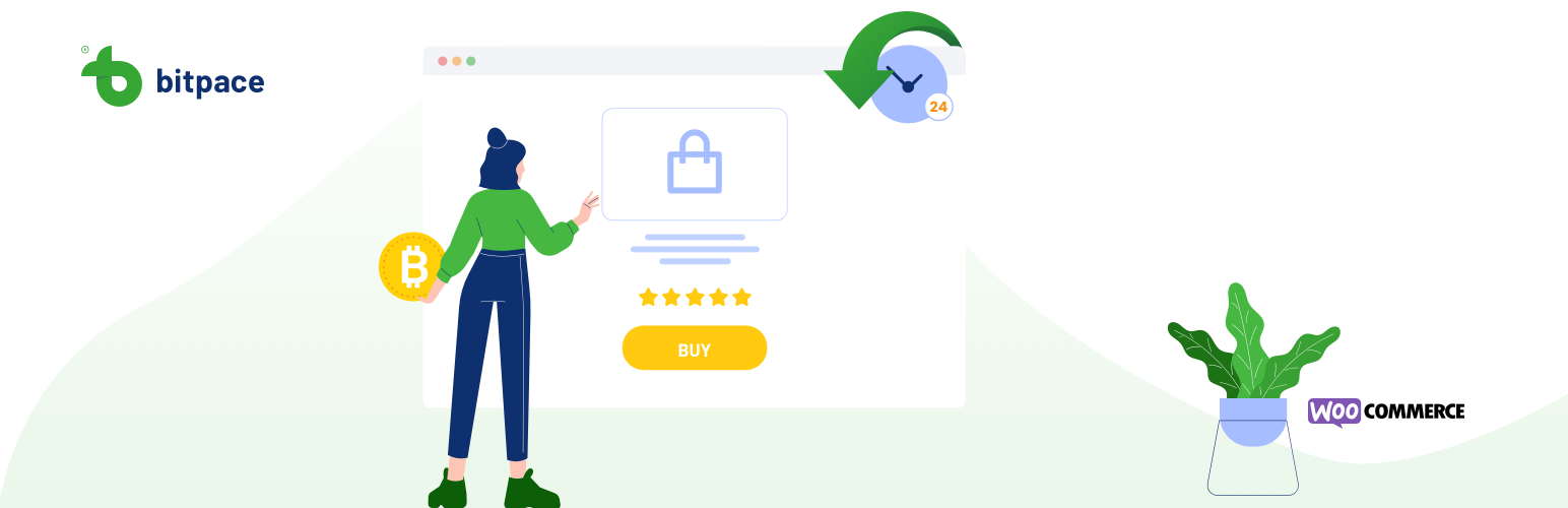 Bitpace Bitcoin and Crypto Payment Gateway for WooCommerce