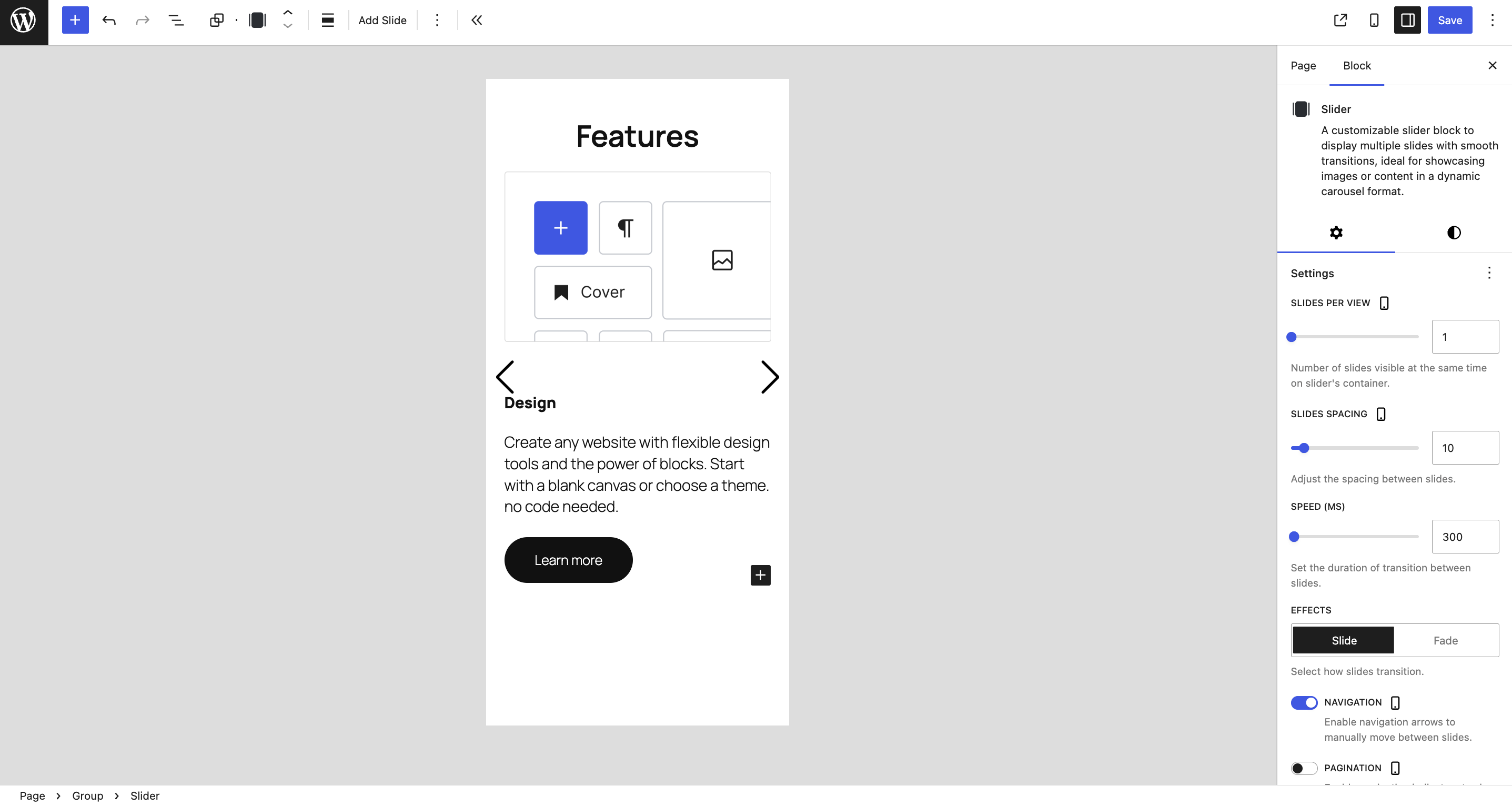 Responsive – previews showing the slider auto‑adjusting across viewports.