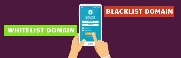 Blacklist & Whitelist Domains for Registration