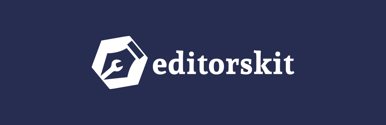 Gutenberg Block Editor Toolkit – EditorsKit