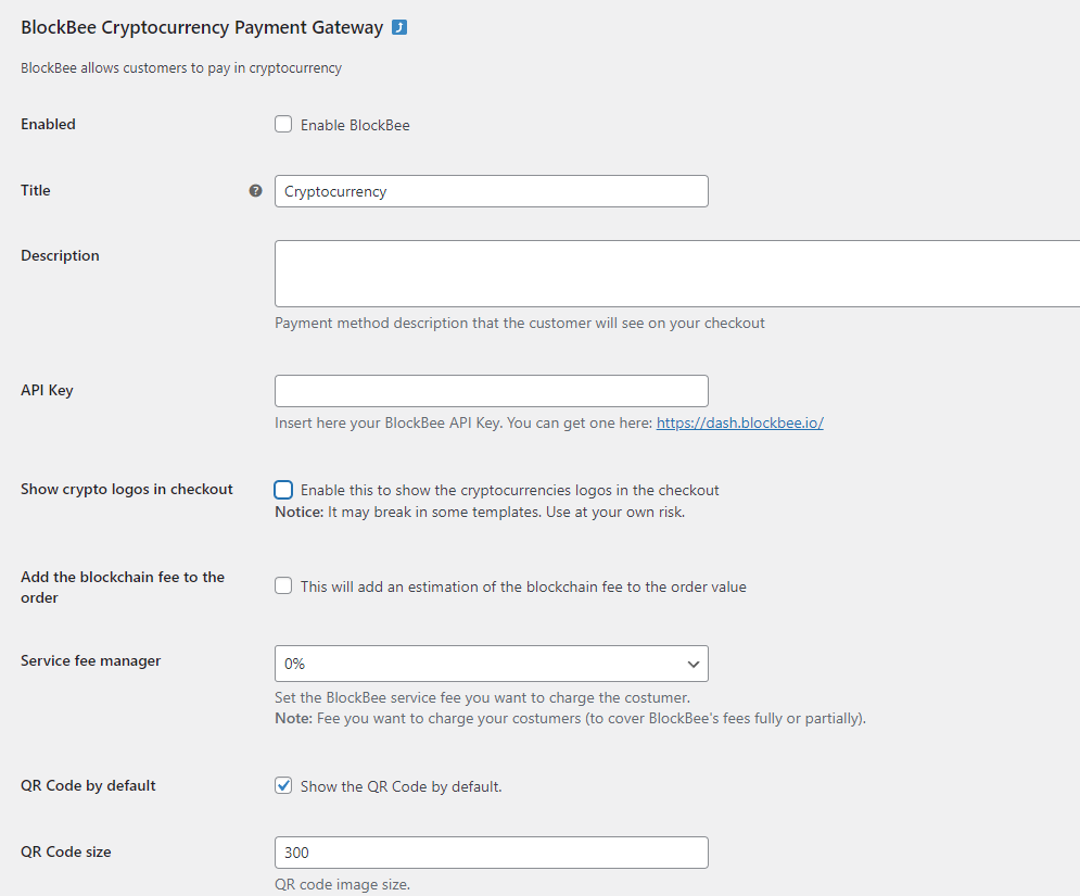 BlockBee Cryptocurrency Payment Gateway