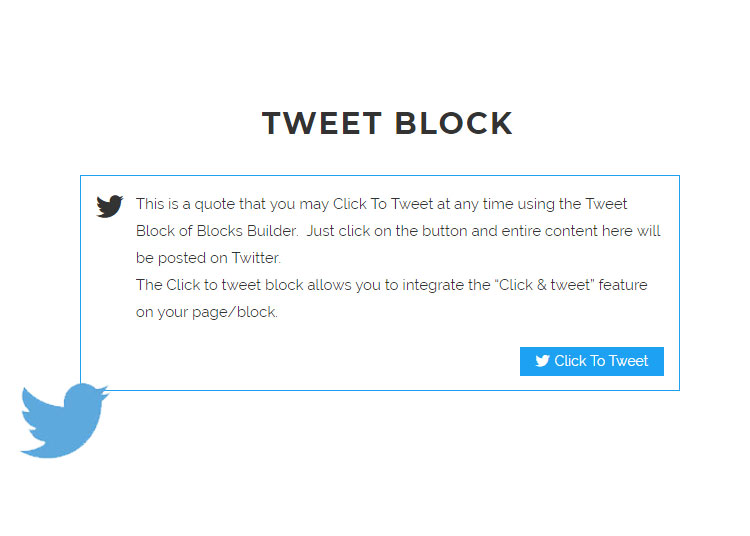 Tweet Block