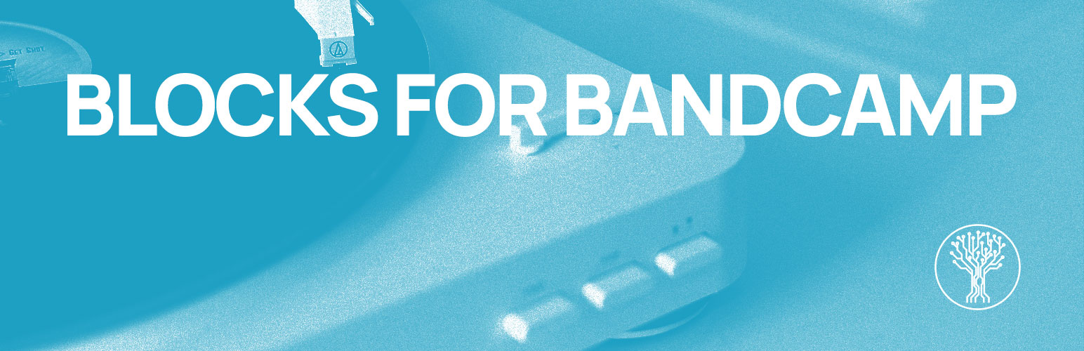 WordPress 外掛 Blocks for Bandcamp 的封面圖片。