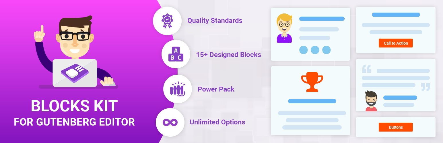 Blocks Kit – Popular Gutenberg Block Collection preview