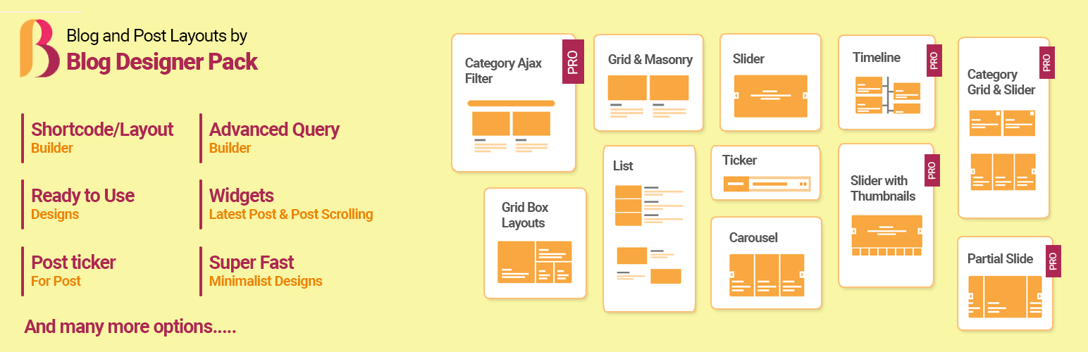 WordPress 外掛 Blog Grid & Post Grid – Blog Post Slider, Blog Post Carousel, Blog Post Ticker, Blog Post Masonry, Category Post Grid By News & Blog Designer Pack 的封面圖片。