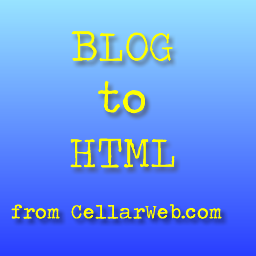 Blog To HTML logo