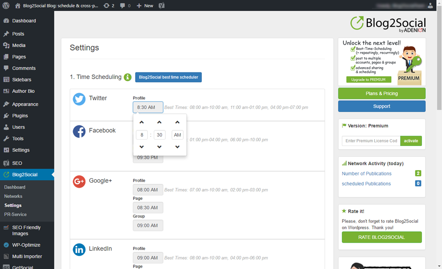 Blog2Social: Social Media Auto Post & Scheduler