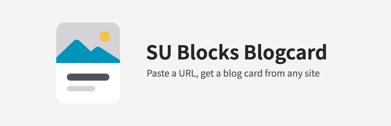 SU Blocks – Blogcard preview