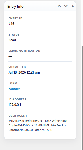 Mobile-responsive form layout optimized for narrow screens and touch input.