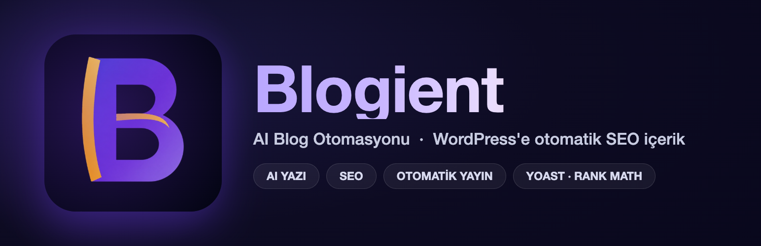 Blogient – AI Blog Automation