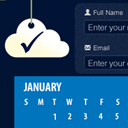 Booking Calendar Contact Form Icon