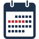 Booking calendar, Appointment Booking System Icon