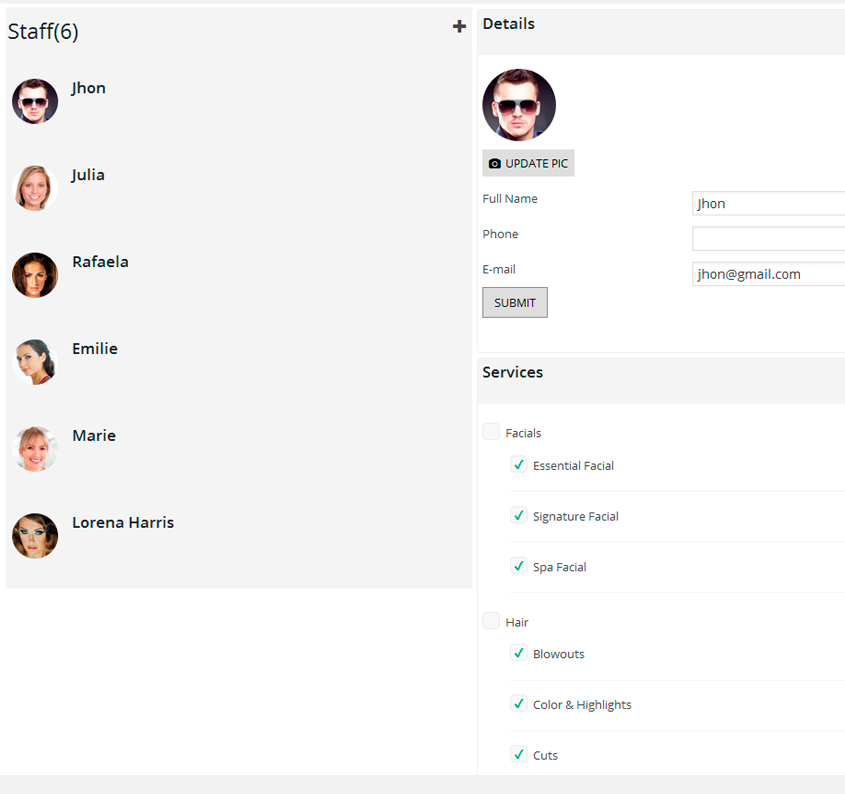 STAFF MEMBERS