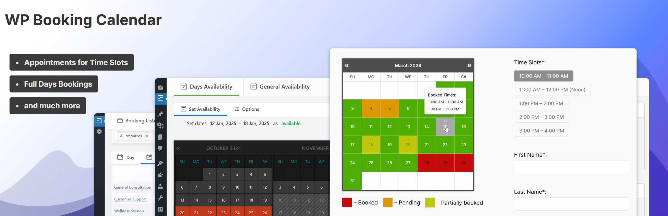 WP Booking Calendar