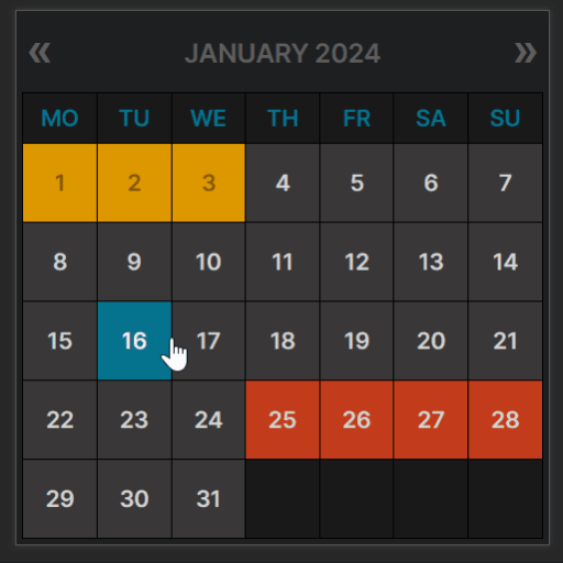 WP Booking Calendar Icon