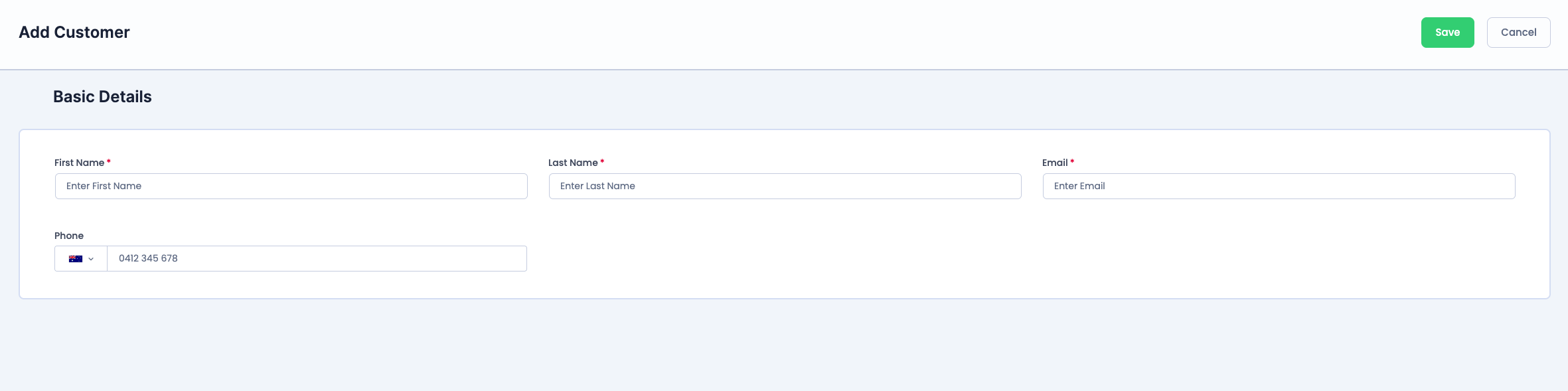 Health, dashboard, calendar controls, and import/export settings.