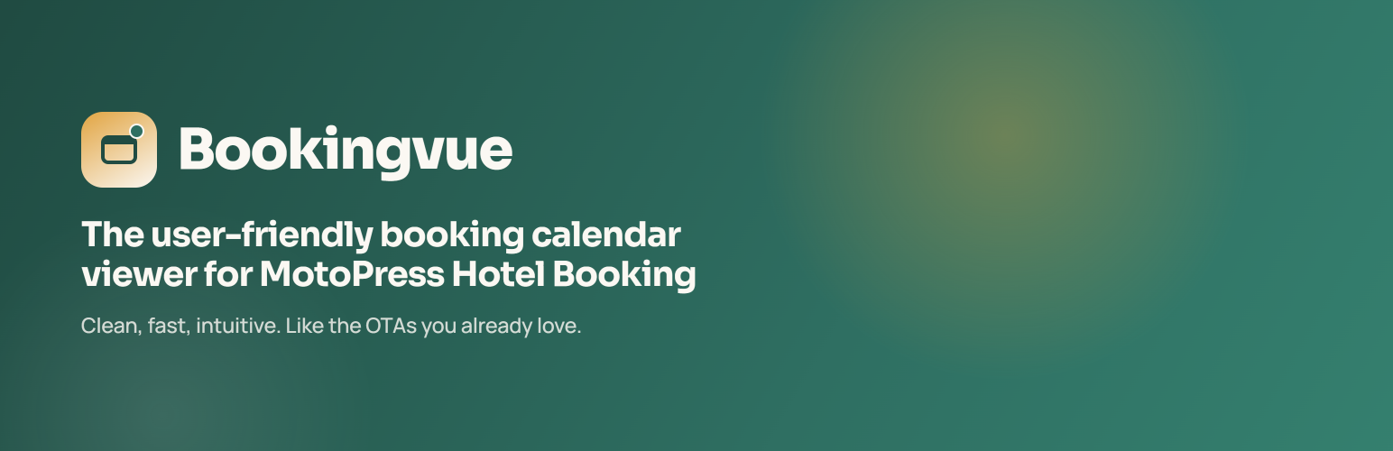 WordPress 外掛 Bookingvue 的封面圖片