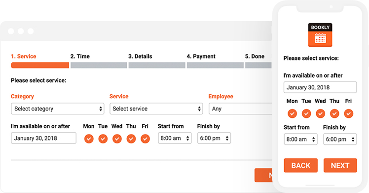 WordPress Online Booking and Scheduling Plugin – Bookly