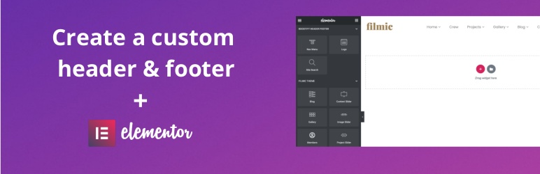 Product image for Boostify Header Footer Builder for Elementor.