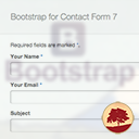 Bootstrap for Contact Form 7 Icon