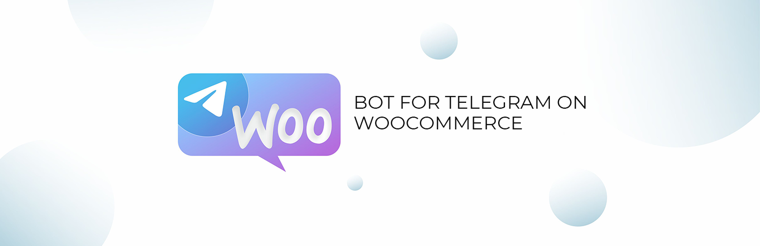 WordPress 外掛 Bot for Telegram on WooCommerce 的封面圖片。