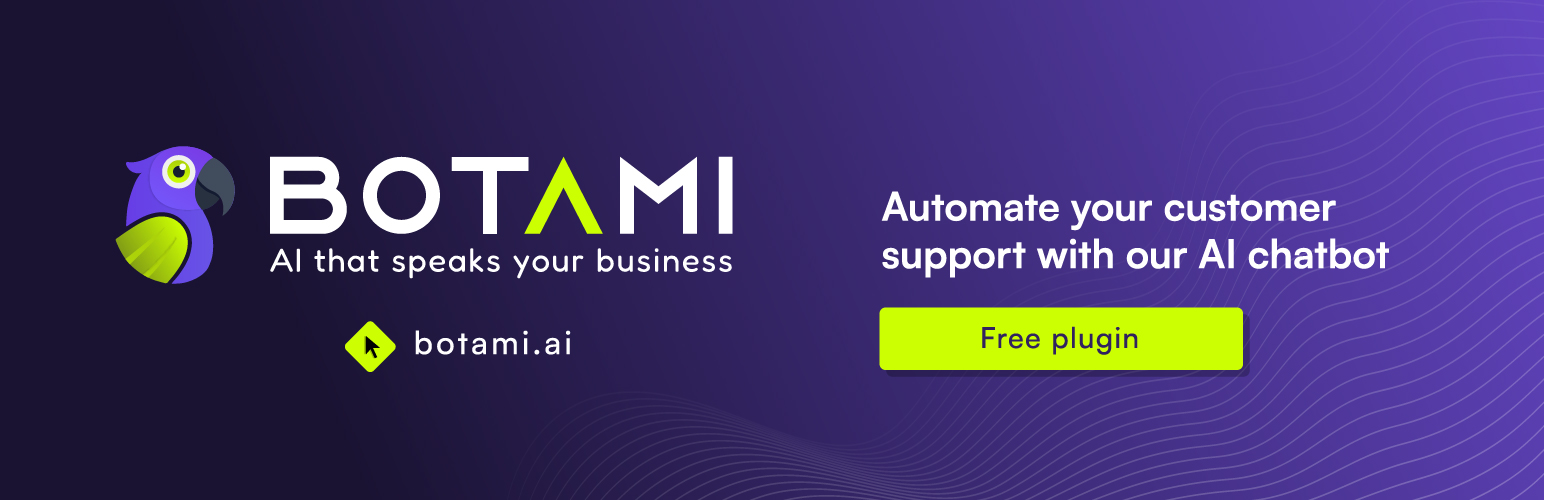 AI Chatbot by Botami – Smart AI Assistant for Customer Support & Lead Generation