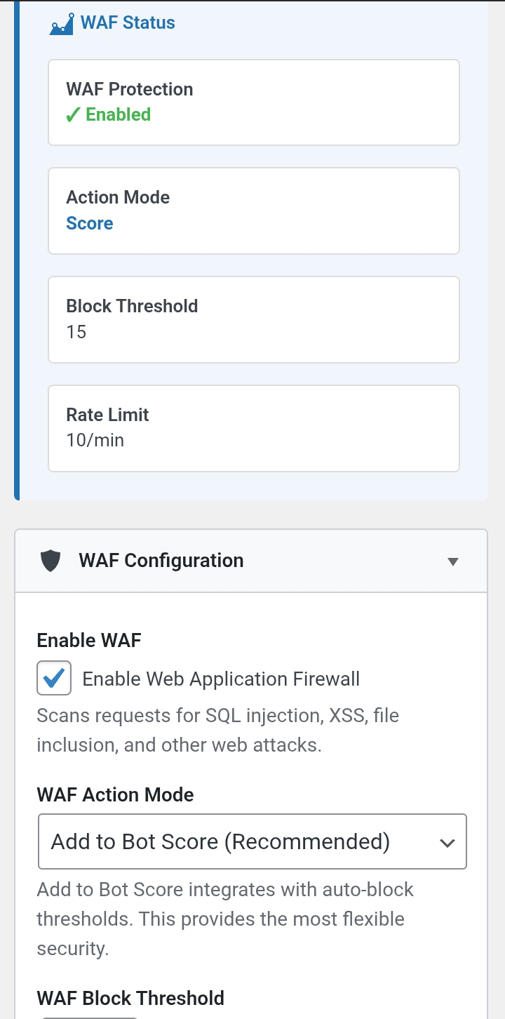 BotFend Anti-Bot Firewall