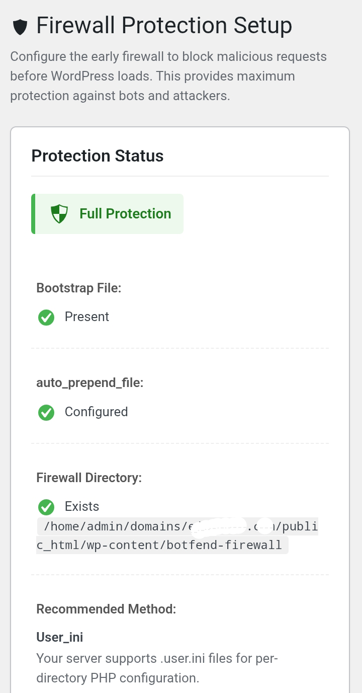 BotFend Anti-Bot Firewall