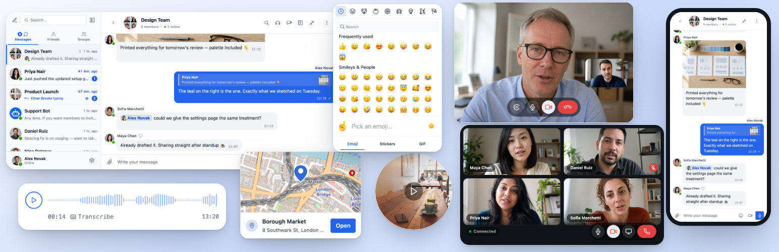 Better Messages – Chat Rooms, Group Chat, Private Messages & AI Chat Bots