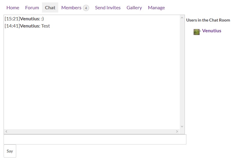 BuddyPress Group Chatroom