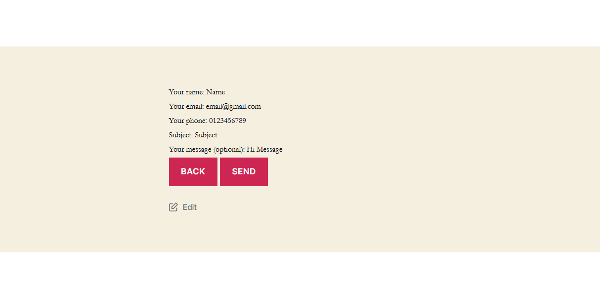 Step status markers help on the Confirm tab.