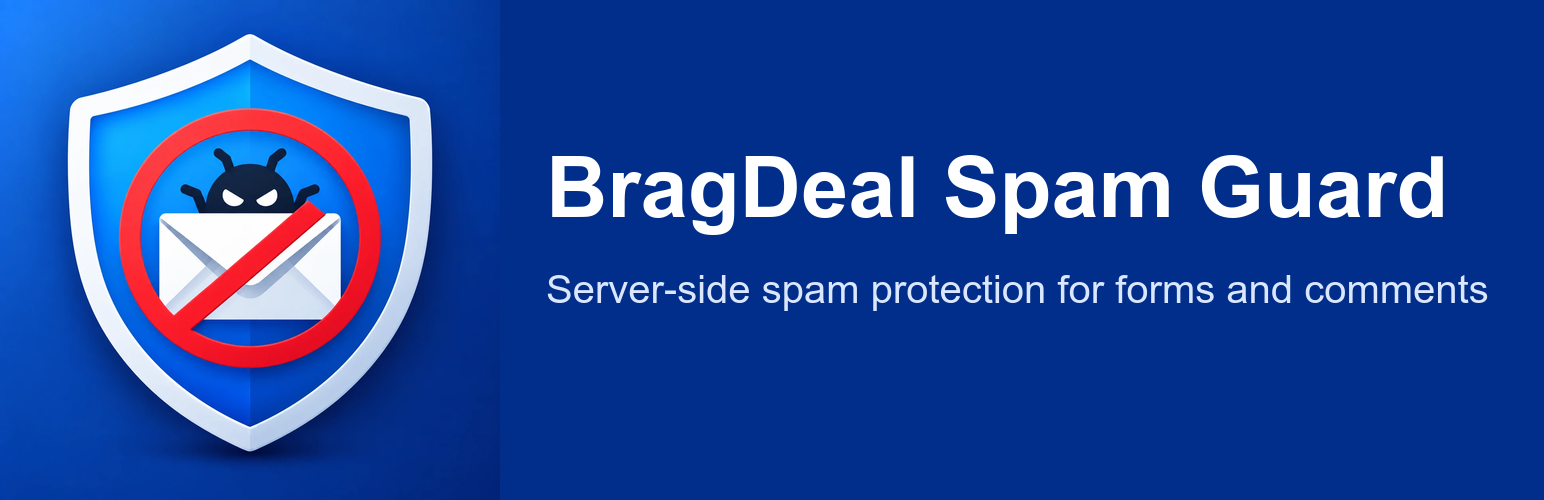 WordPress 外掛 BragDeal Spam Guard 的封面圖片