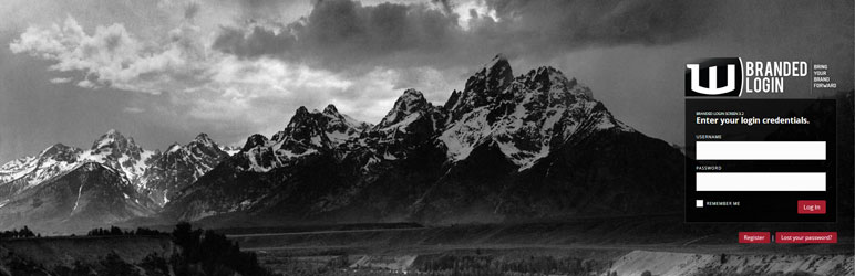 Branded Login Screen