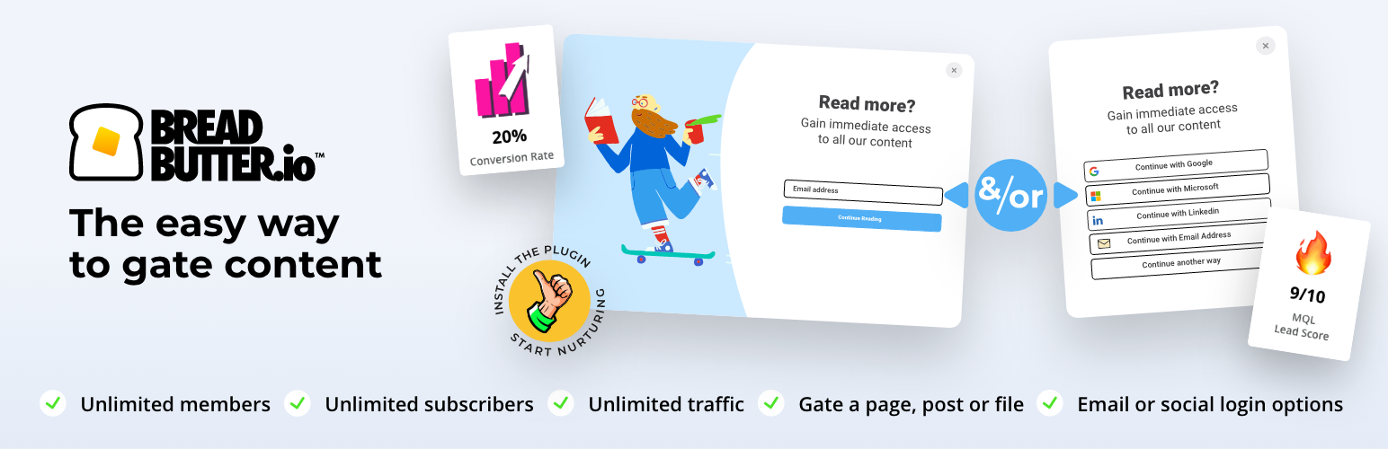 Bread & Butter AI: The easy way to Gate Content for Better Quality Leads