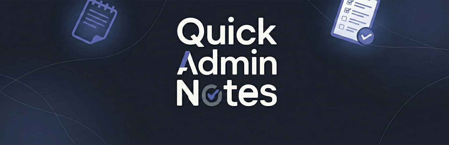 WordPress 外掛 BreathWP – Quick Admin Notes 的封面圖片。