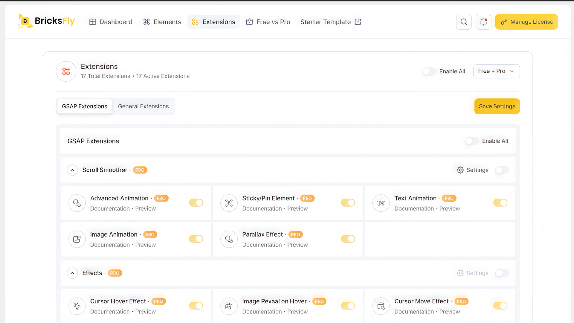 GSAP Animation Builder: Build unlimited custom animations with intuitive controls and complete flexibility.
