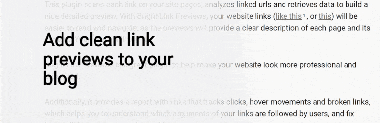 Bright Link Previews