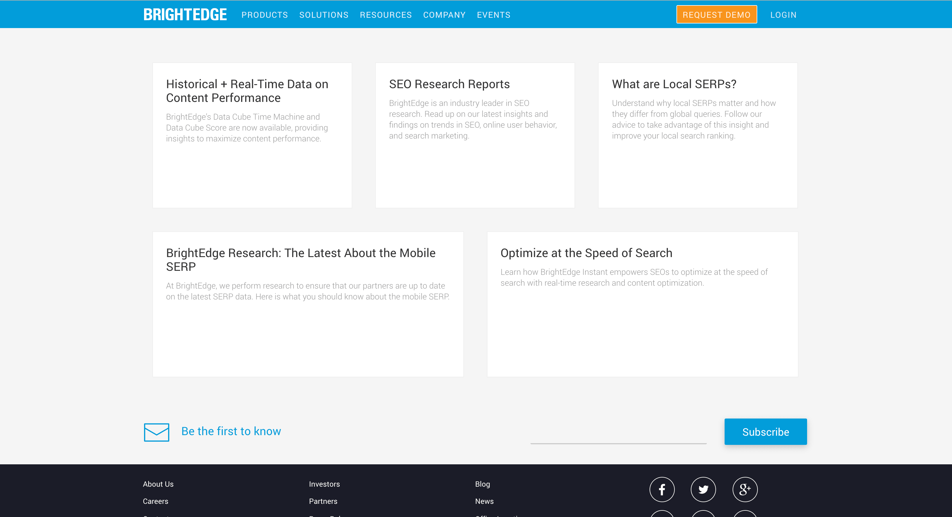 BrightEdge Autopilot & Content Performance Marketing product features