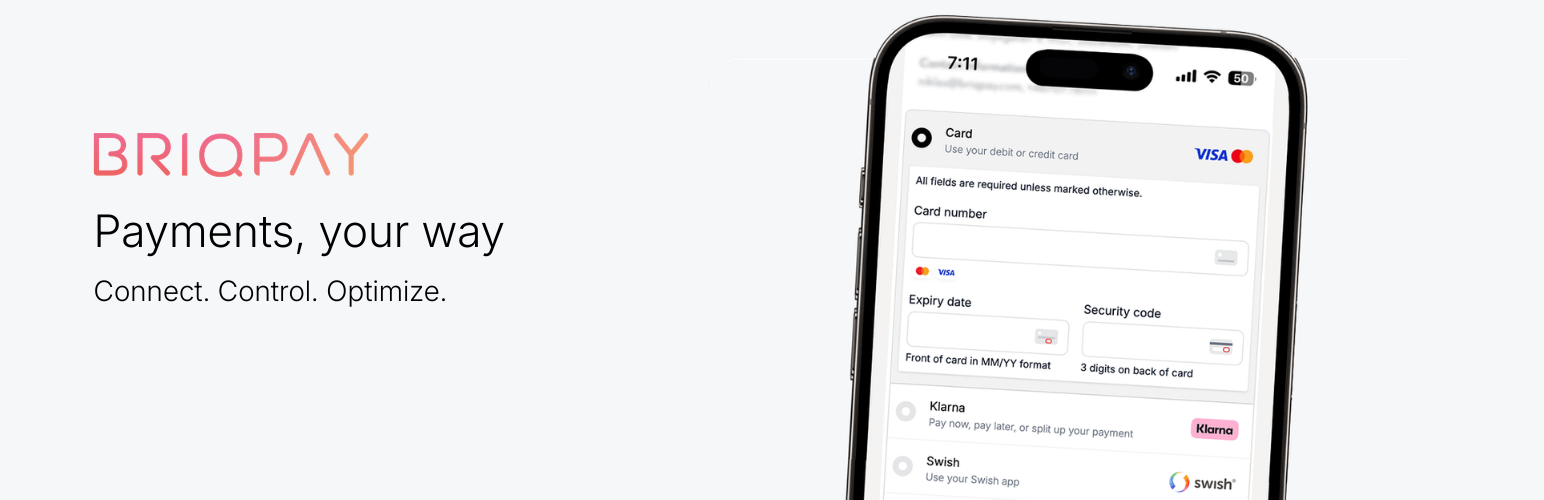 Briqpay for WooCommerce
