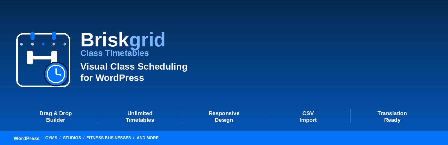 Briskgrid Class Timetables