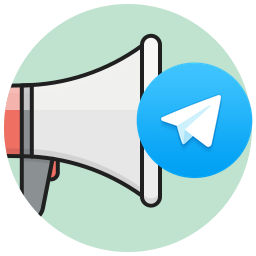 Broadcast to Telegram logo