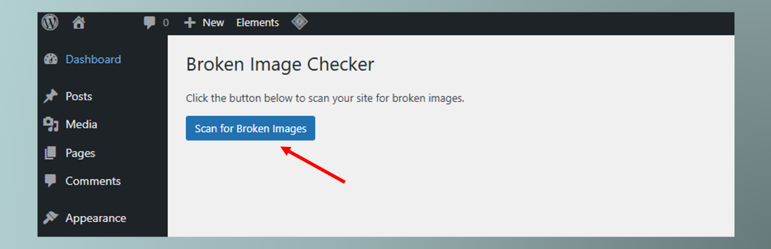 WordPress 外掛 Broken Image Checker (Find Internal or External Broken Images) 的封面圖片。